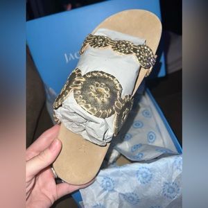 Platinum Lauren Comfort Jack Rogers 8.5